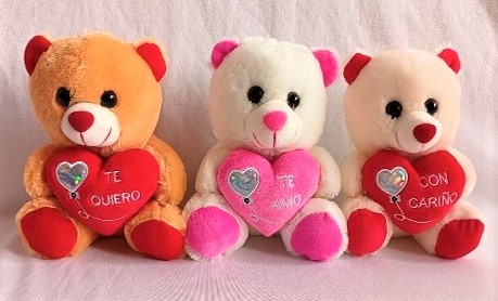 6987085800333/oso corz. globo plateado